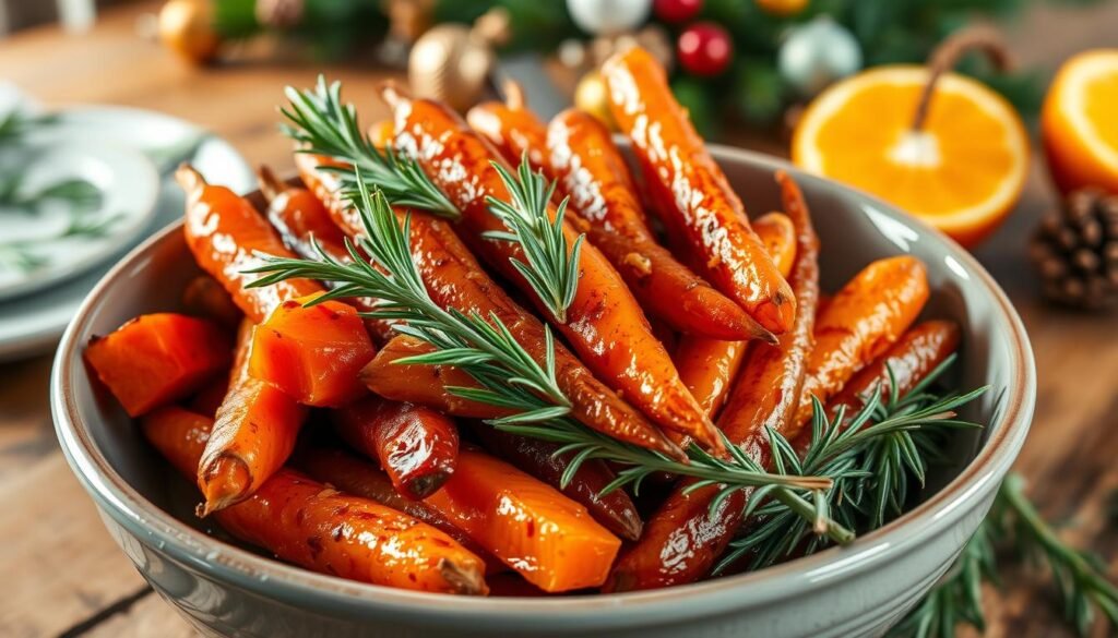 Rosemary and Orange Roasted Carrots