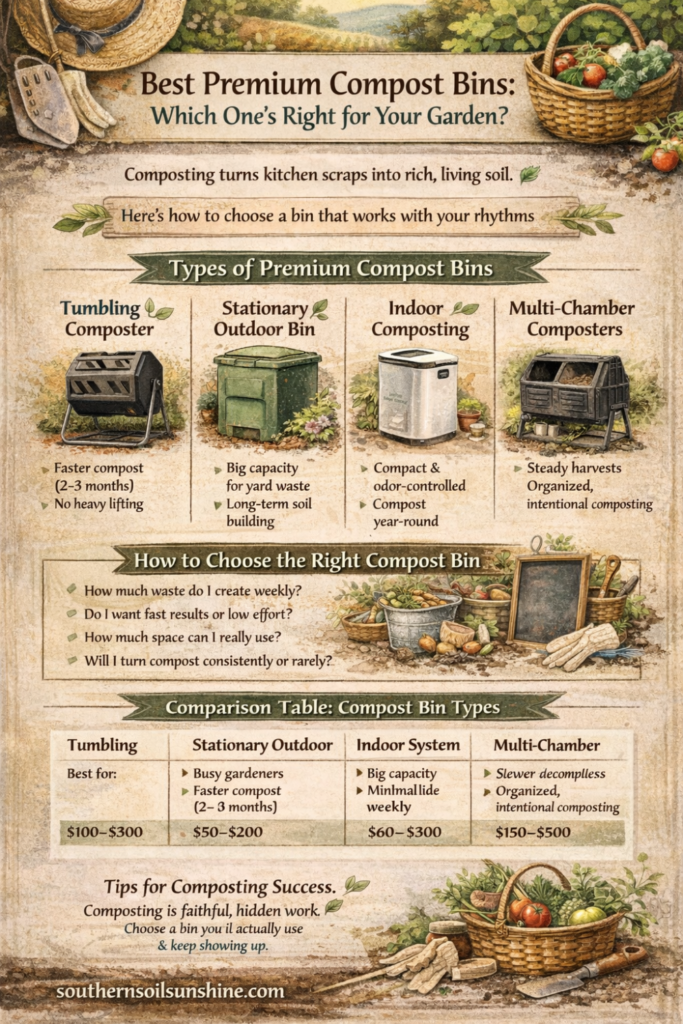 BEST Premium Compost Bins: Which One's Right for You?