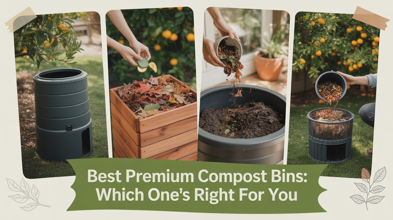 BEST Premium Compost Bins: Which One's Right for You?