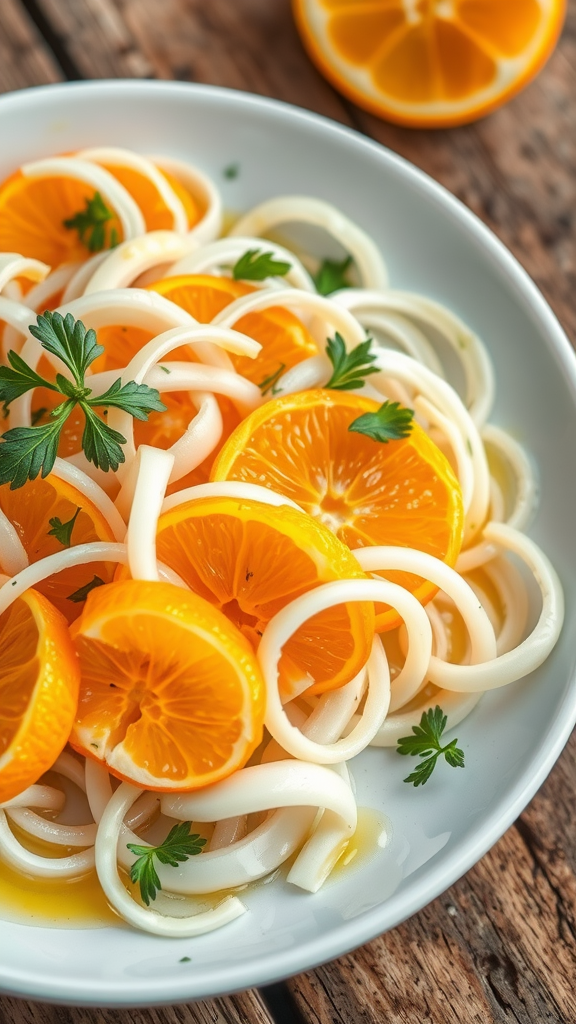 Refreshing Fennel and Orange Salad with Olive Oil