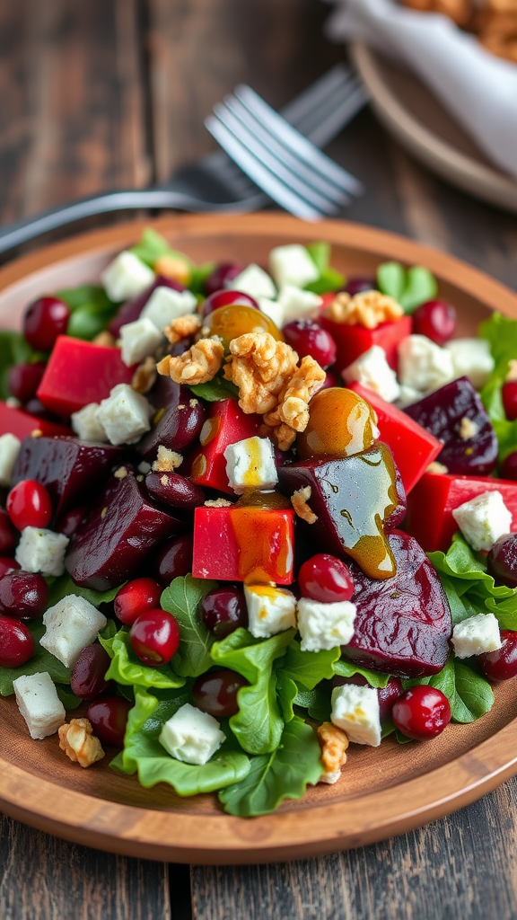 Vibrant Cranberry Beet Salad Recipe