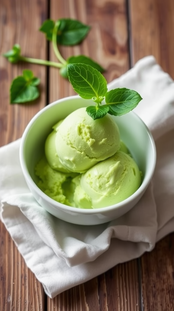 Refreshing Sorrel Ice Cream Recipe