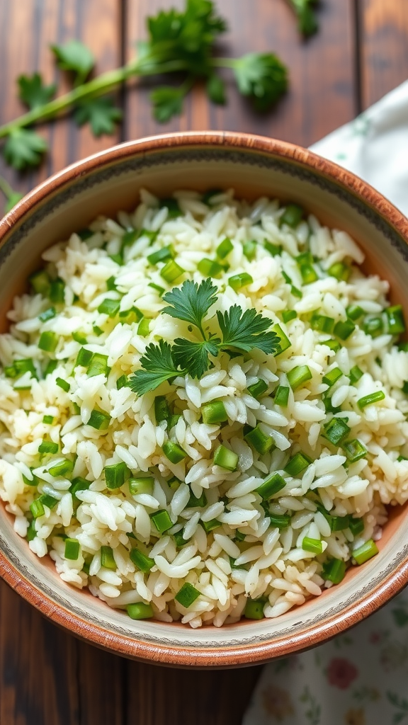 Special Sorrel-Infused Rice Pilaf