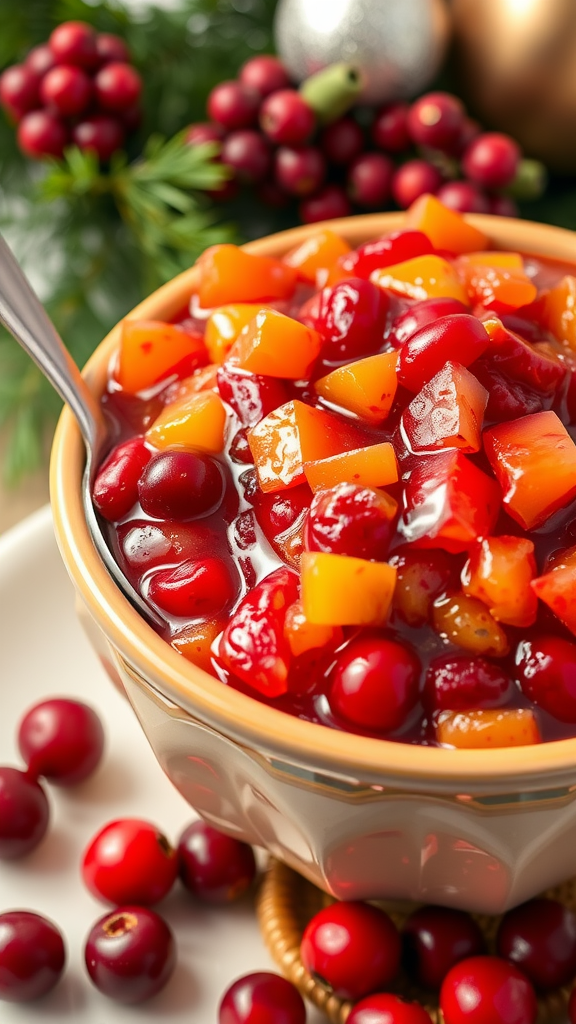 Zesty Cranberry Orange Relish Recipe