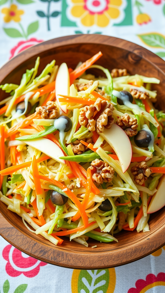 Crispy & Cool Cabbage and Apple Slaw Recipe