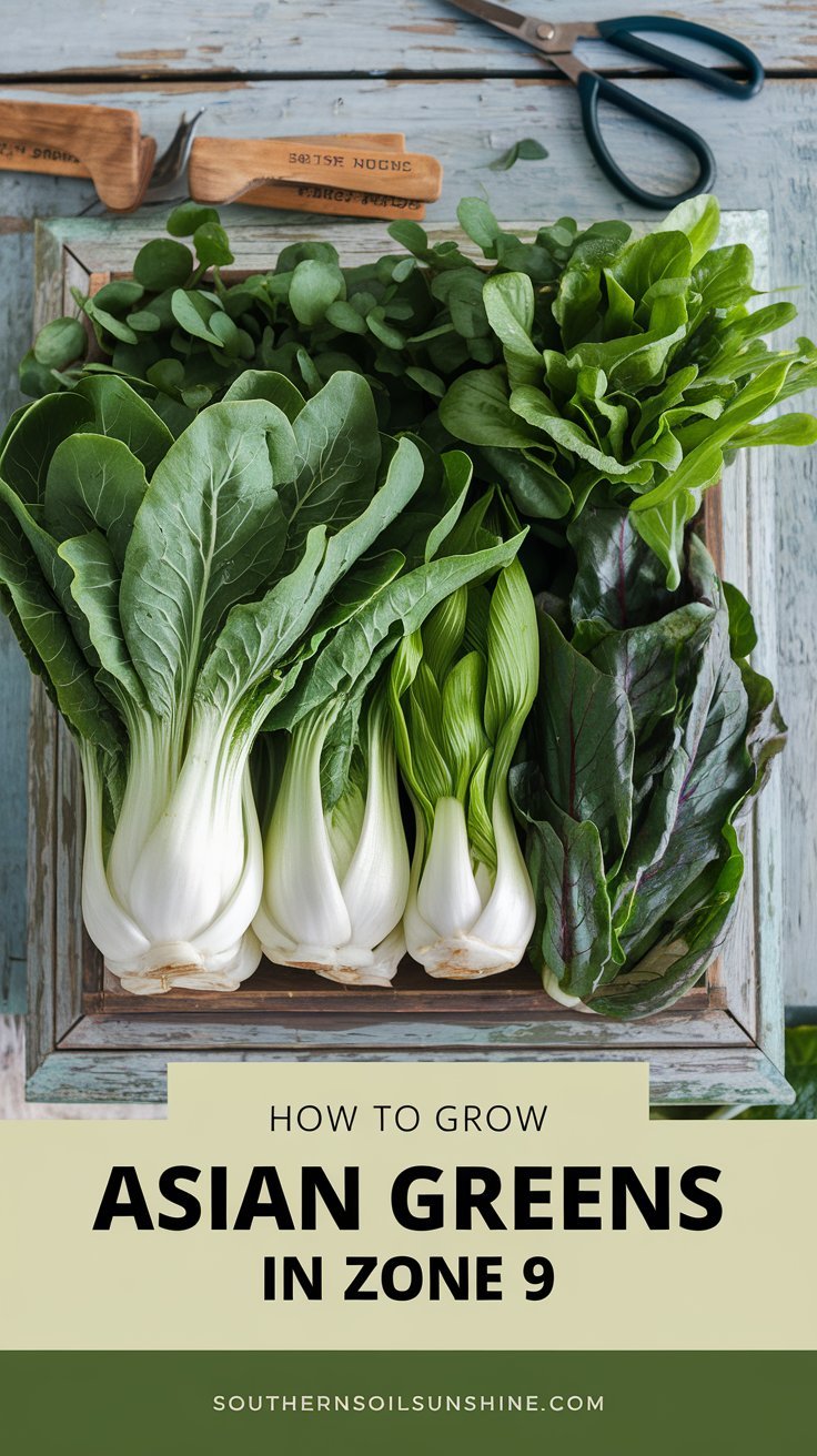 How to Grow Asian Greens in Suburban Zone 9: A Complete Guide