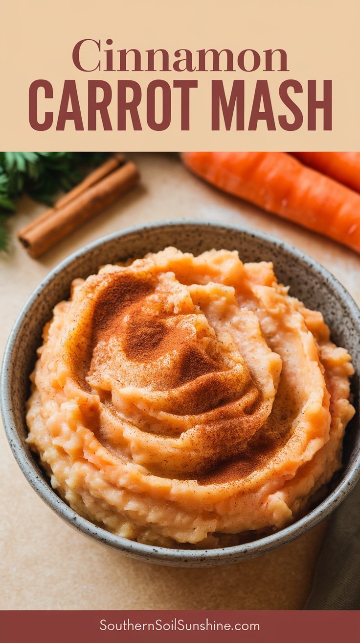 Cinnamon-Spiced Carrot and Parsnip Mash Recipe