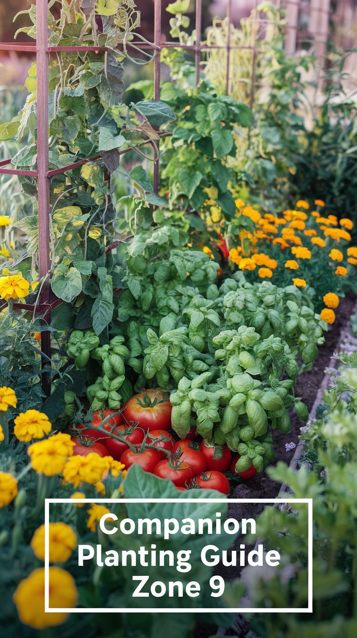 How to Master Companion Planting in Suburban Zone 9 Gardens