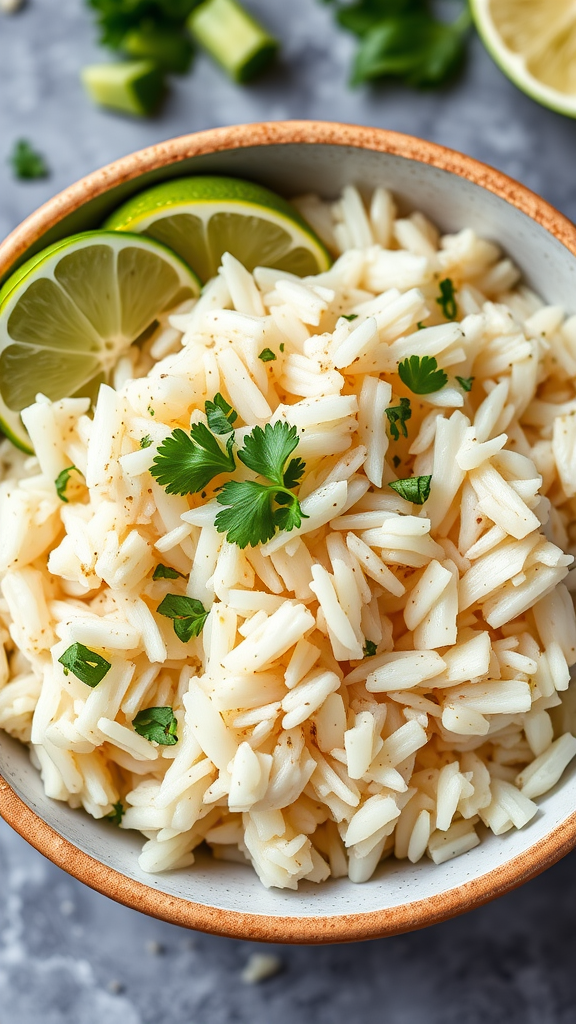 Zesty and Flavorful Garlic Cilantro Lime Rice Recipe