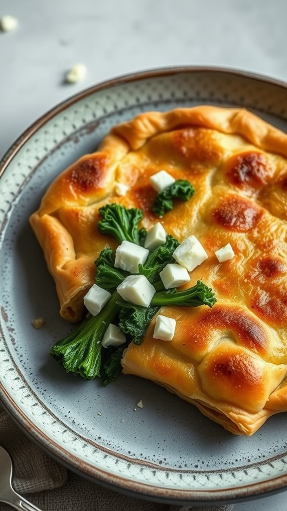 Savory Kale and Feta Spanakopita Recipe