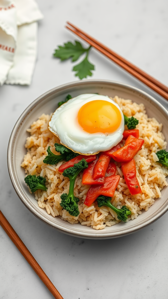 Spicy Kale and Kimchi Fried Rice Recipe