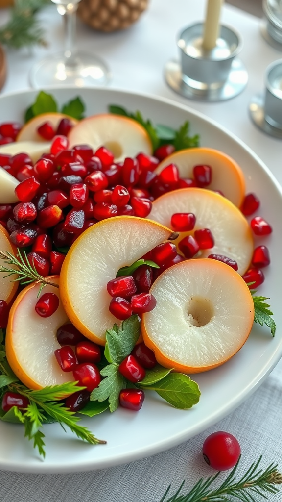 Refreshing Pomegranate and Pear Salad Recipe