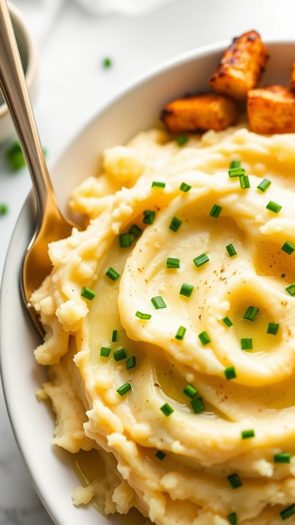 Creamy Roasted Garlic Mashed Potatoes