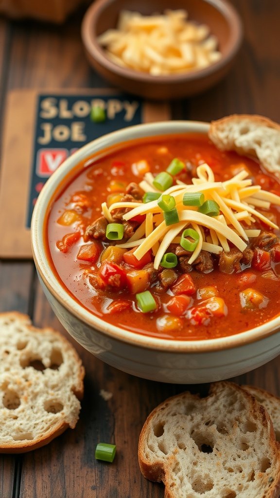 Creative Sloppy Joe Soup Recipe