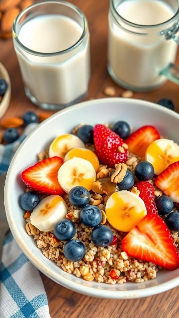 Nutritious Protein-Packed Breakfast Quinoa