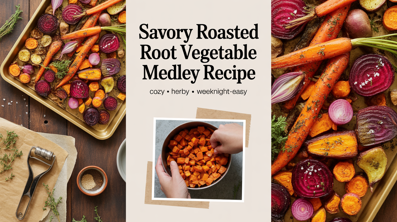 Savory Roasted Root Vegetable Medley Recipe