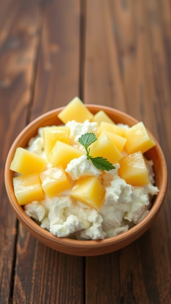 Refreshing Cottage Cheese with Pineapple Recipe