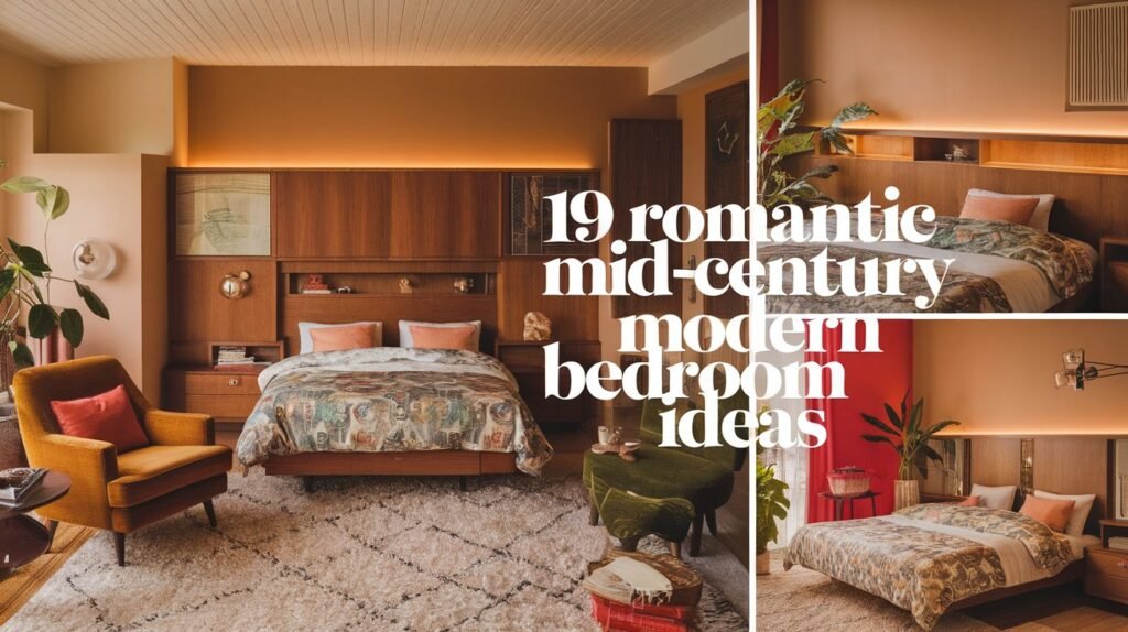 19 Romantic Mid-Century Modern Bedroom Ideas for a Cozy, Stylish ...