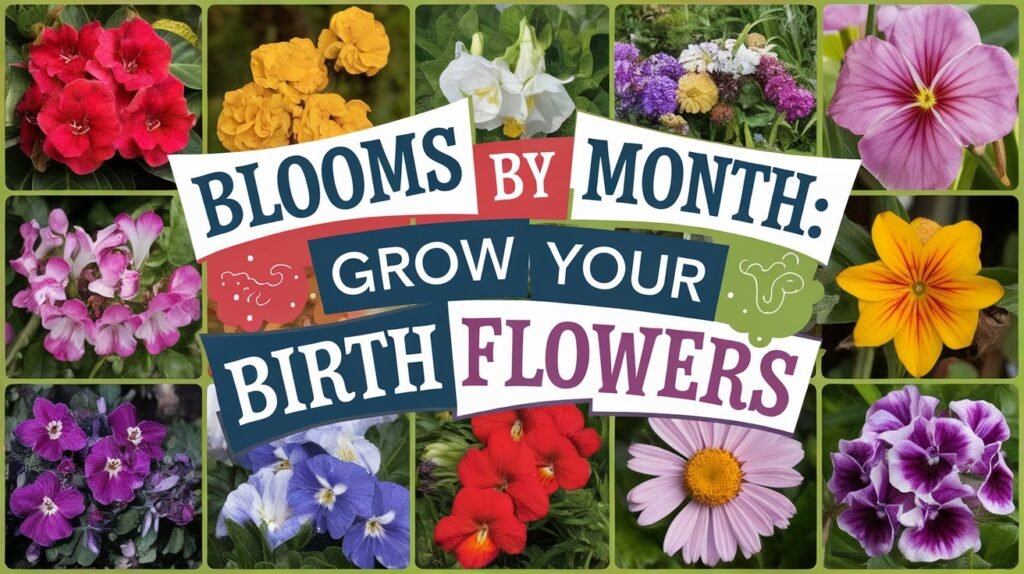 Blooms by Month: A Guide to Birth Month Flowers and How