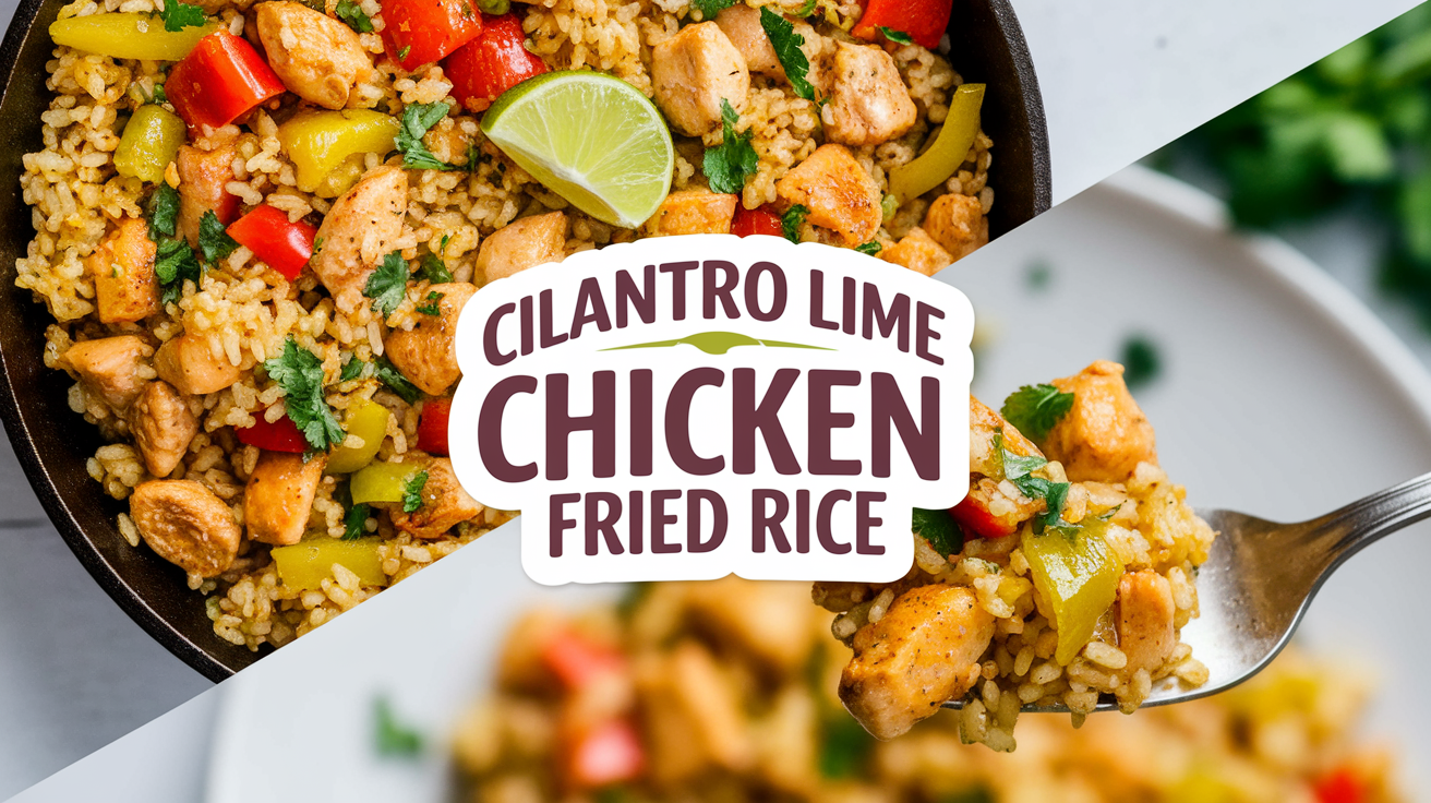 Garlic Cilantro Lime Chicken Fried Rice – A Fresh Twist on a Classic!