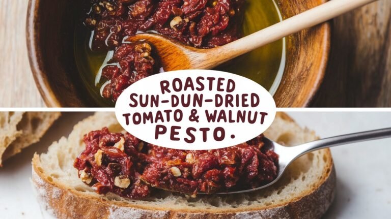 Roasted Sun-Dried Tomato & Walnut Pesto (Bold & Flavor-Packed!)