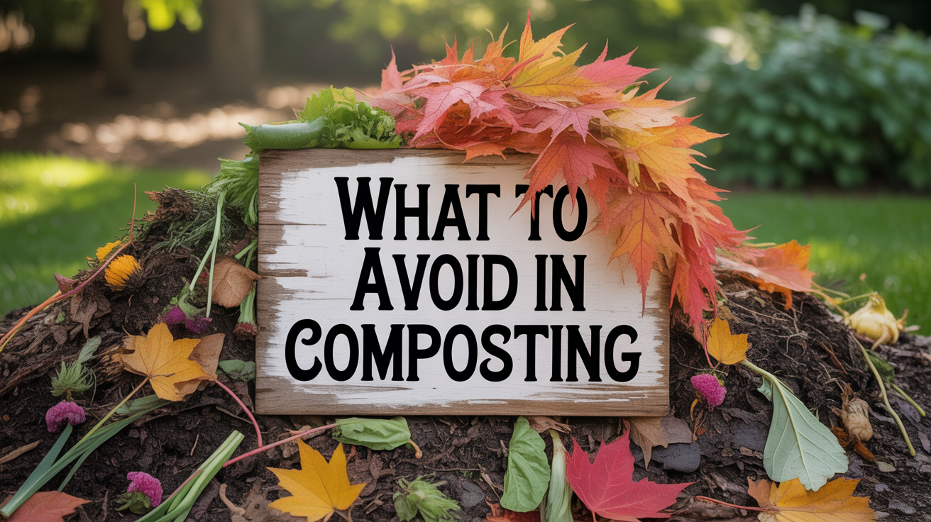 🌾 Composting End-of-Summer Plants: What to Avoid