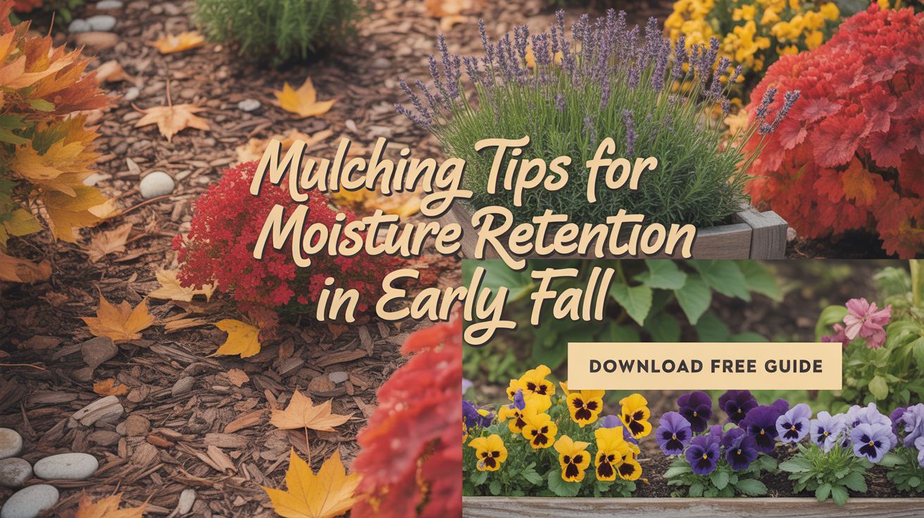 Mulching Tips for Retaining Moisture in Early Fall