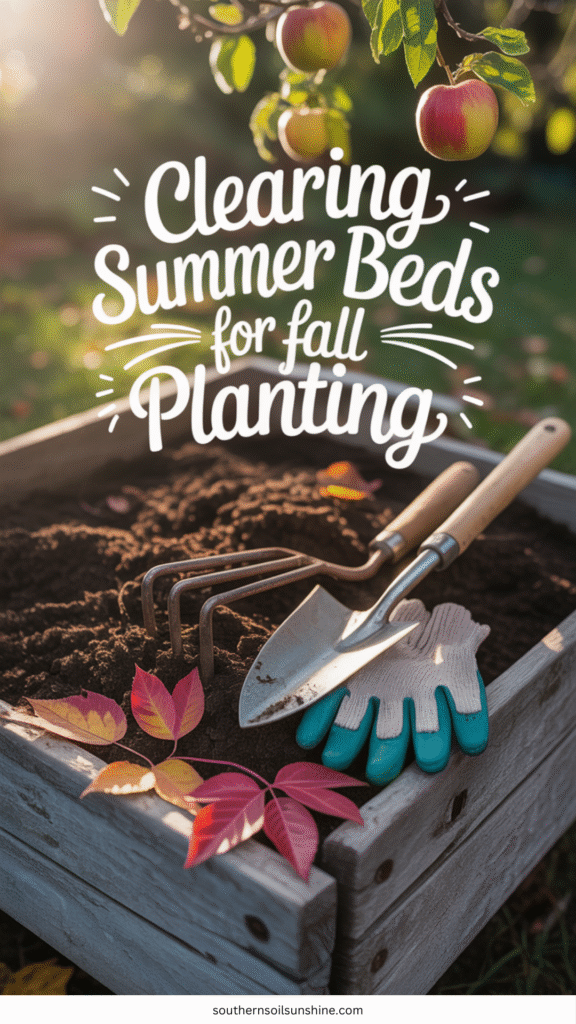 Clearing Summer Beds for Fall Planting