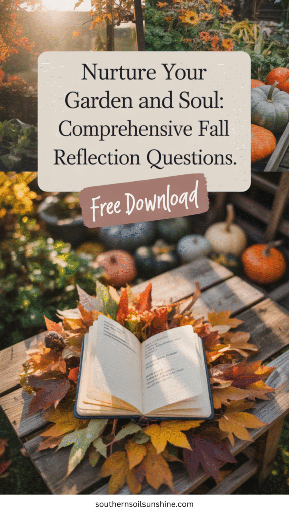 fall reflection questions