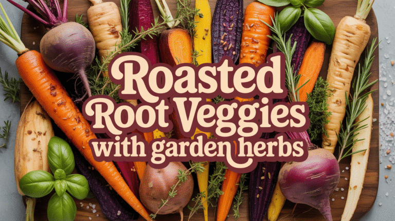 🌿 Savory Thai Basil Fried Rice with Garden Veggies