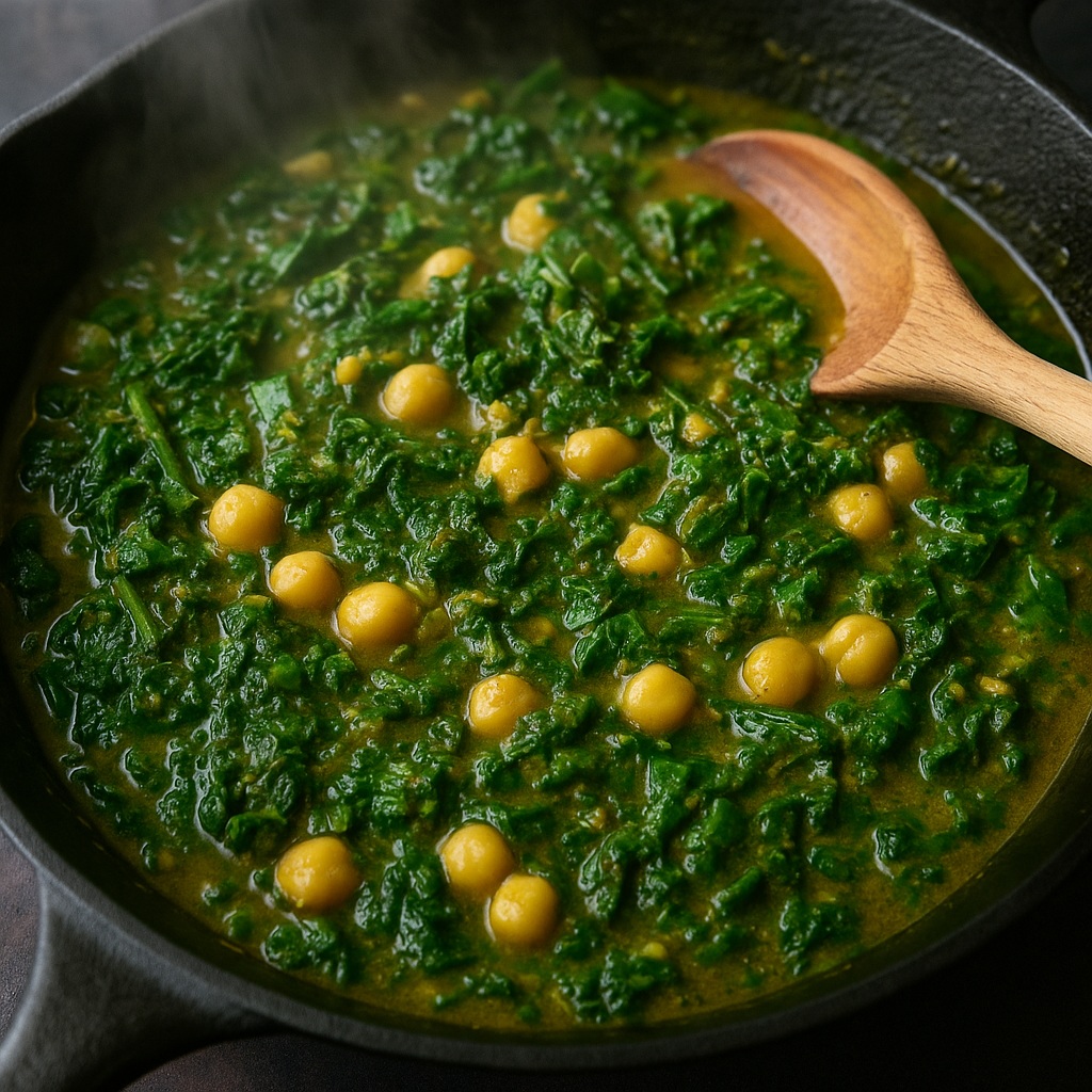 Indian-inspired saag