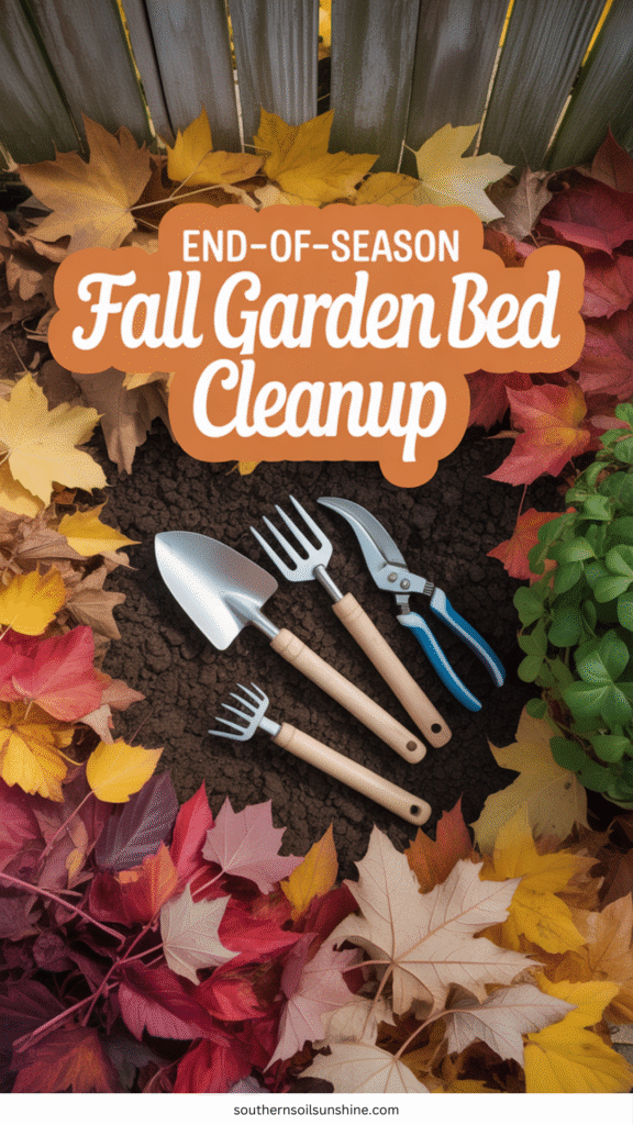 End-of-Season Fall Garden Bed Cleanup