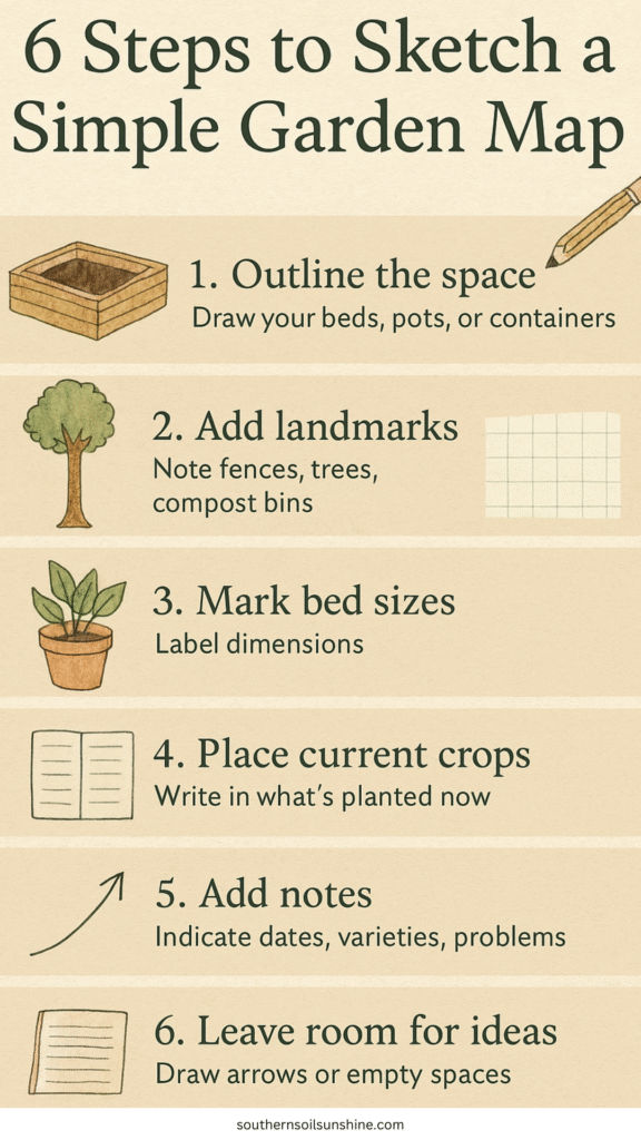 How to Sketch a Simple Garden Map