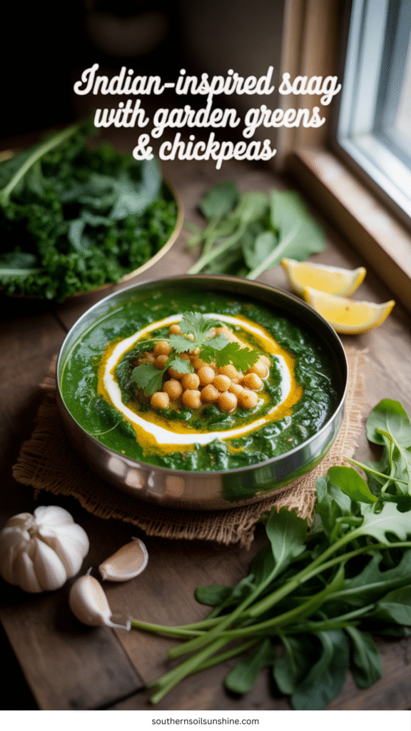 Indian-inspired saag