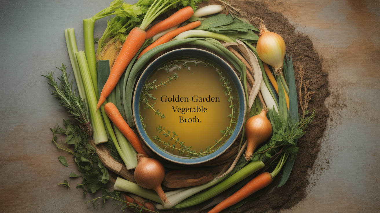golden garden vegetable broth