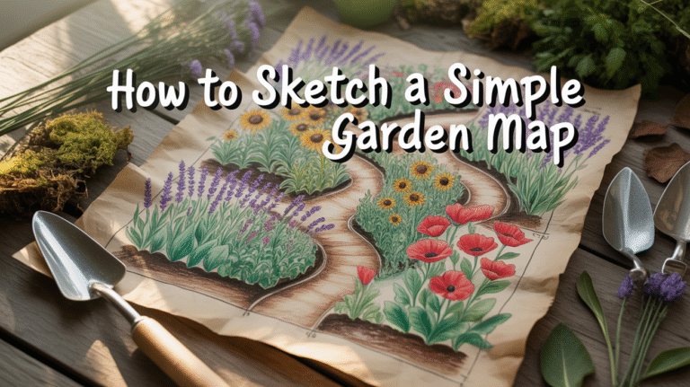 How to Sketch a Simple Garden Map