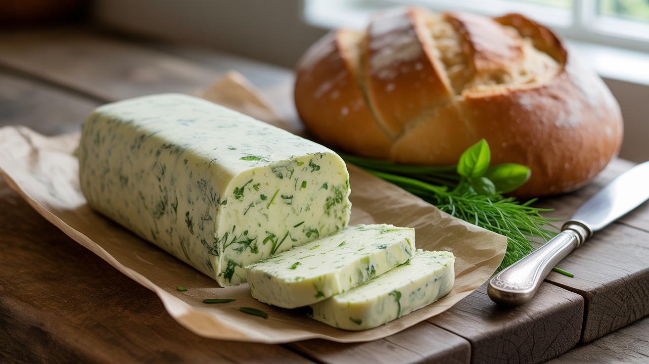 garden herb compound butter