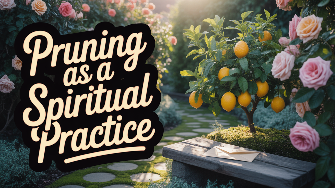 Pruning as a Spiritual Practice