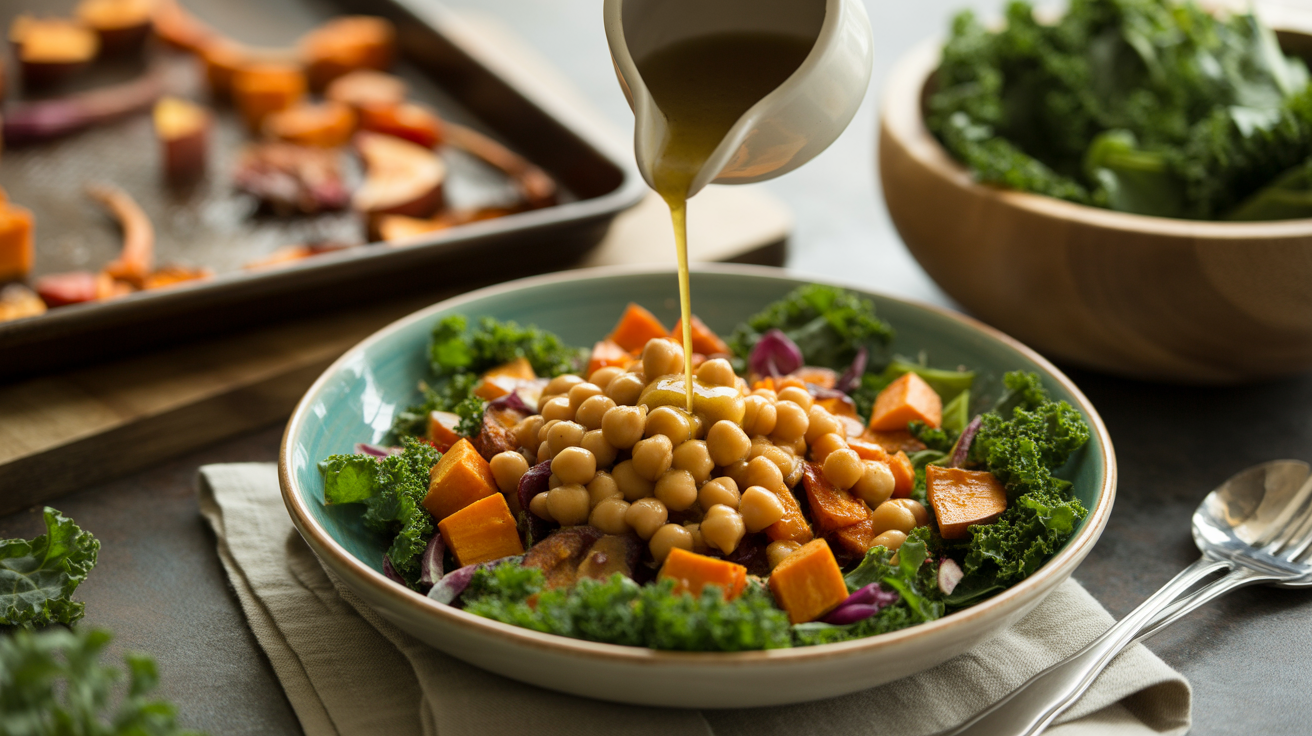 fall garden power bowl