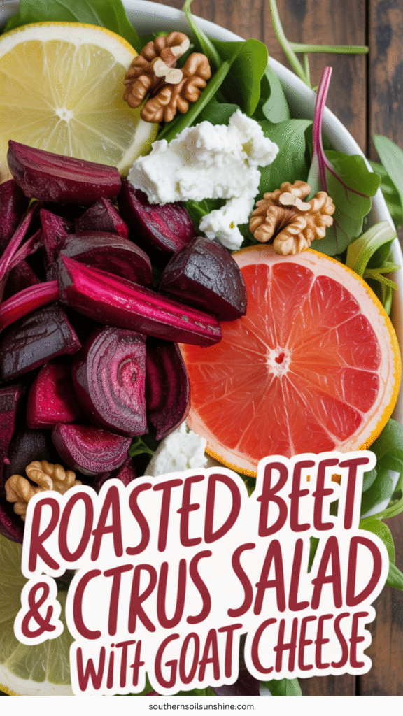 beet and citrus salad