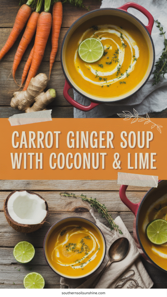 carrot ginger soup