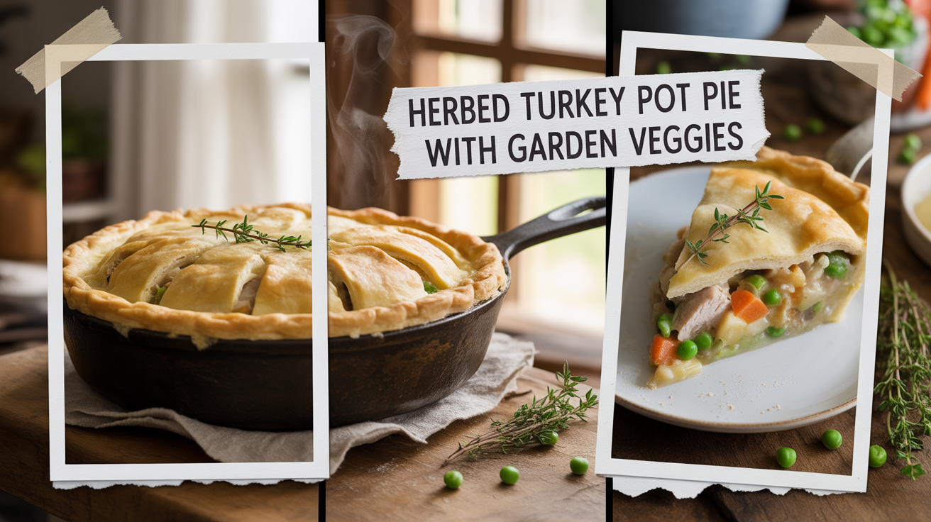herbed turkey pot pie