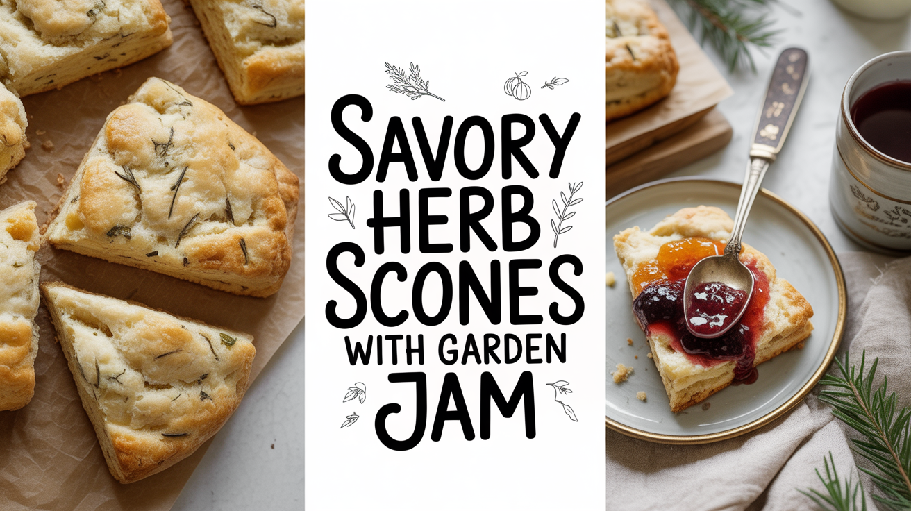 savory herb scones