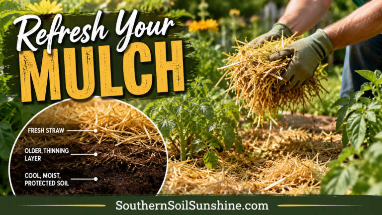 Refreshing Mulch for Summer: Keeping Roots Cool as Temperatures Climb