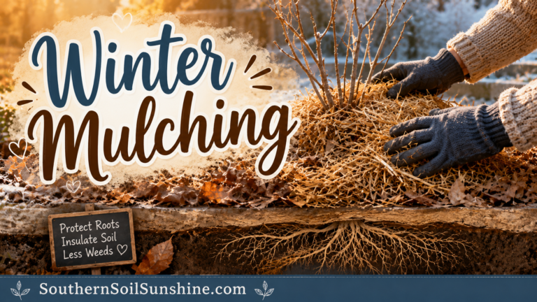 Winter Mulching in Zone 9: Holding Moisture and Peace in the Cool Months