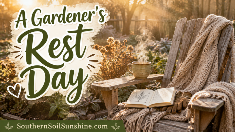 A Gardener&rsquo;s Rest Day: Reflecting on Your Progress Without Rushing Ahead