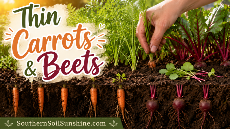 Why Thinning Carrots and Beets Matters (and How to Do It Without Waste)