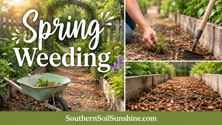 Spring Weeding and Pathway Care: Clearing What Competes for Peace