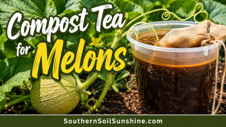 Compost Tea for Melons and Squash: Fueling the Vines Before They Sprawl