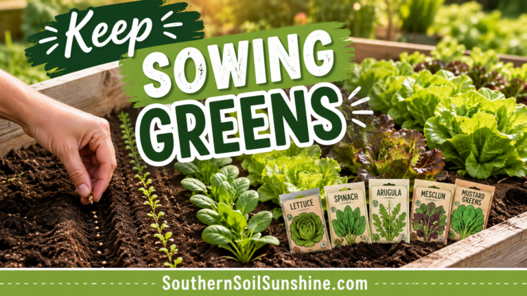 Succession Sowing Lettuce and Spinach: Small, Steady Plantings for a Longer Harvest